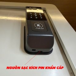 Khóa cửa cổng Kassler KL-579I có nguồn sạc pin khẩn cấp