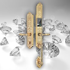 Khóa Đại Sảnh Vân Tay Kassler KL-939 mạ Vàng 24K