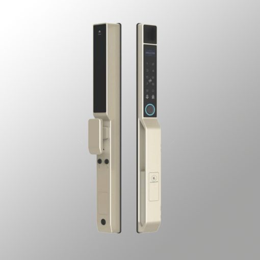 Khóa vân tay cửa nhôm Kassler KL-599 Pro Champagne Gold App