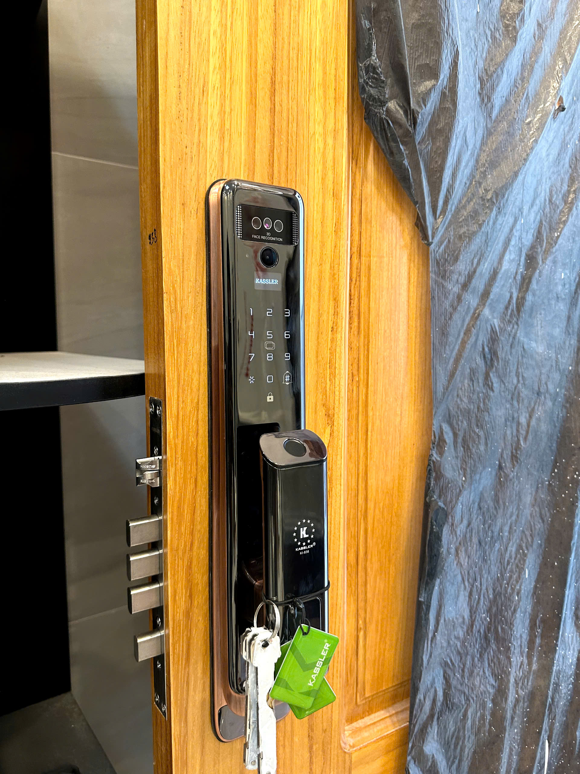 Khóa Vân Tay Kassler KL-838 Red Bronze