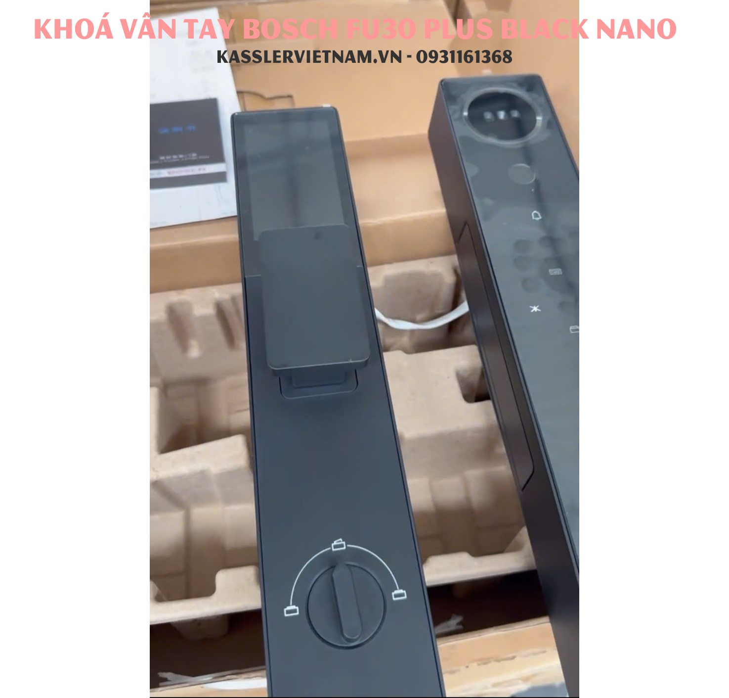 Khoá Bosch FU30 Plus Black nano