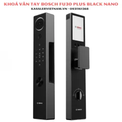 Khóa Vân Tay Bosch FU30 Plus Black Nano