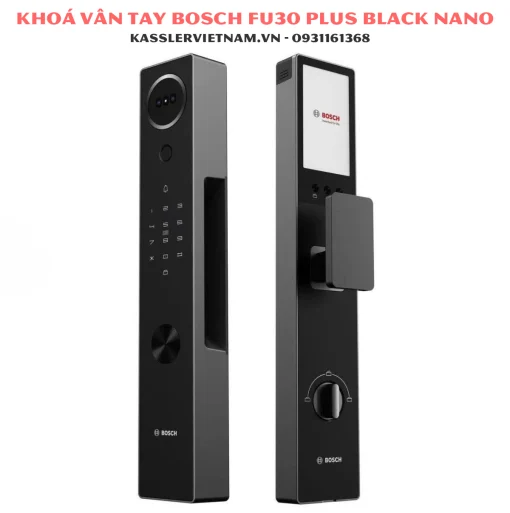 Khóa Vân Tay Bosch FU30 Plus Black Nano