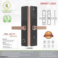 khóa vân tay Kassler KL-608 CNC Copper