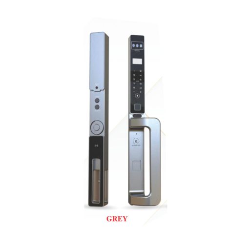Khoá vân tay cửa nhôm Kassler KL-599 CNC 01 Grey