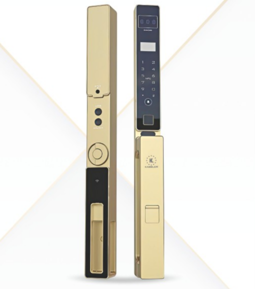 Khoá vân tay Kassler KL-599 CNC 02 Champagne Gold