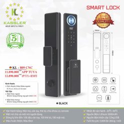 Khóa Vân Tay Kassler KL-809 CNC Black