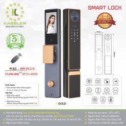 Khóa vân tay Kassler KL-899 Plus Gold