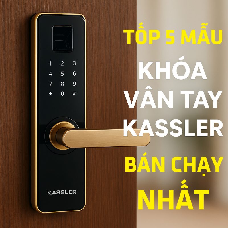 Top 5 mẫu khóa vân tay Kassler bán chạy nhất 2025