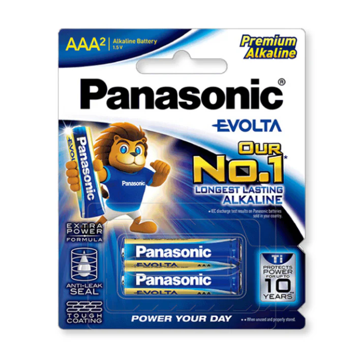 Pin Panasonic Evolta (Alkaline)