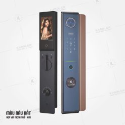 Khóa Vân Tay Kassler KL-808 CNC Màu Nâu Đất