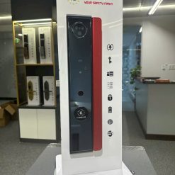 Khóa Vân Tay Phong Thủy Kassler KL-808 CNC Màu Đỏ