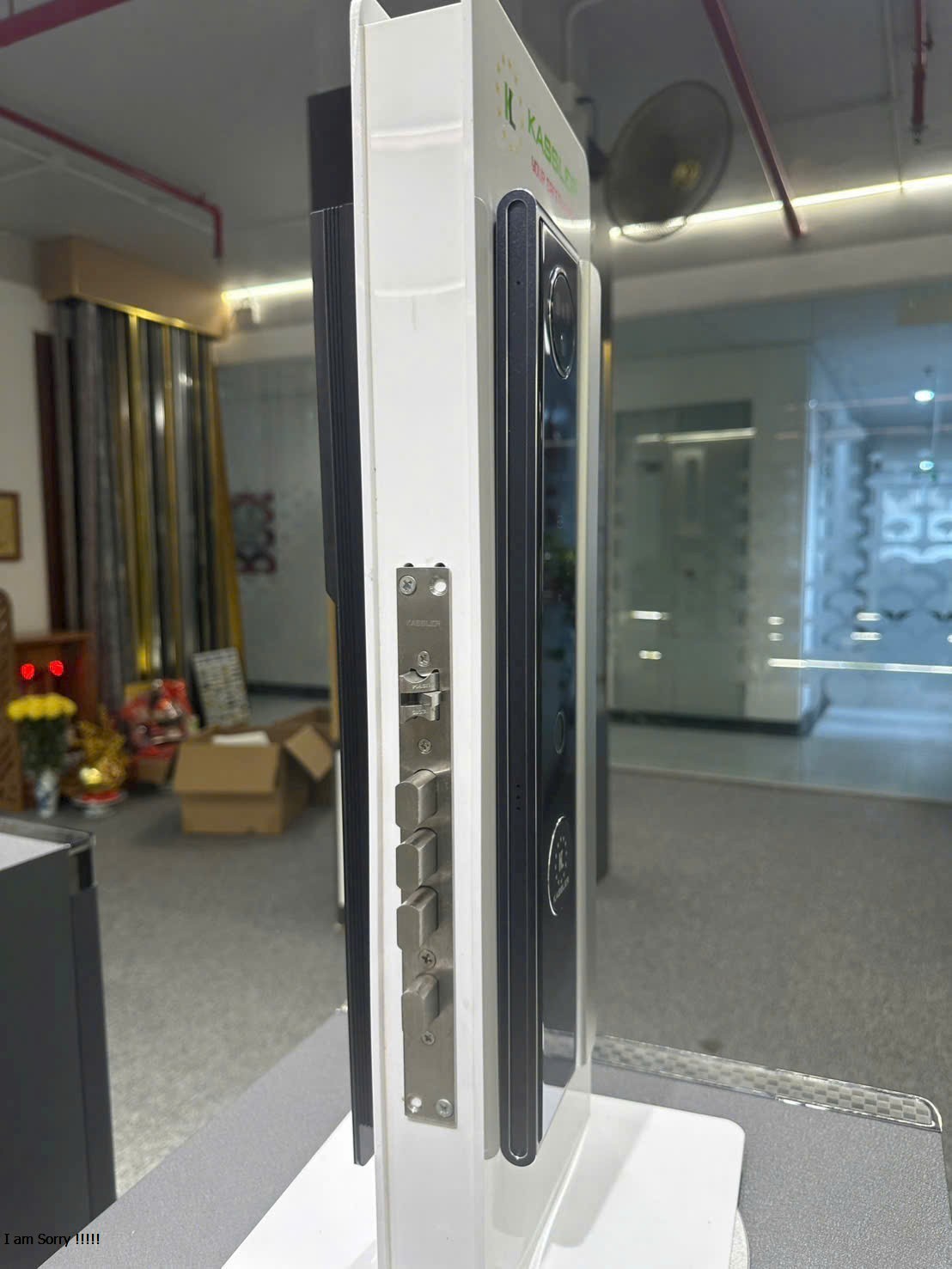 Khóa Vân Tay Kassler KL-808 CNC Màu Vàng