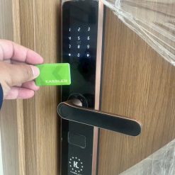 Khóa vân tay Kassler KL-399 Copper chính hãng sử dụng thẻ từ