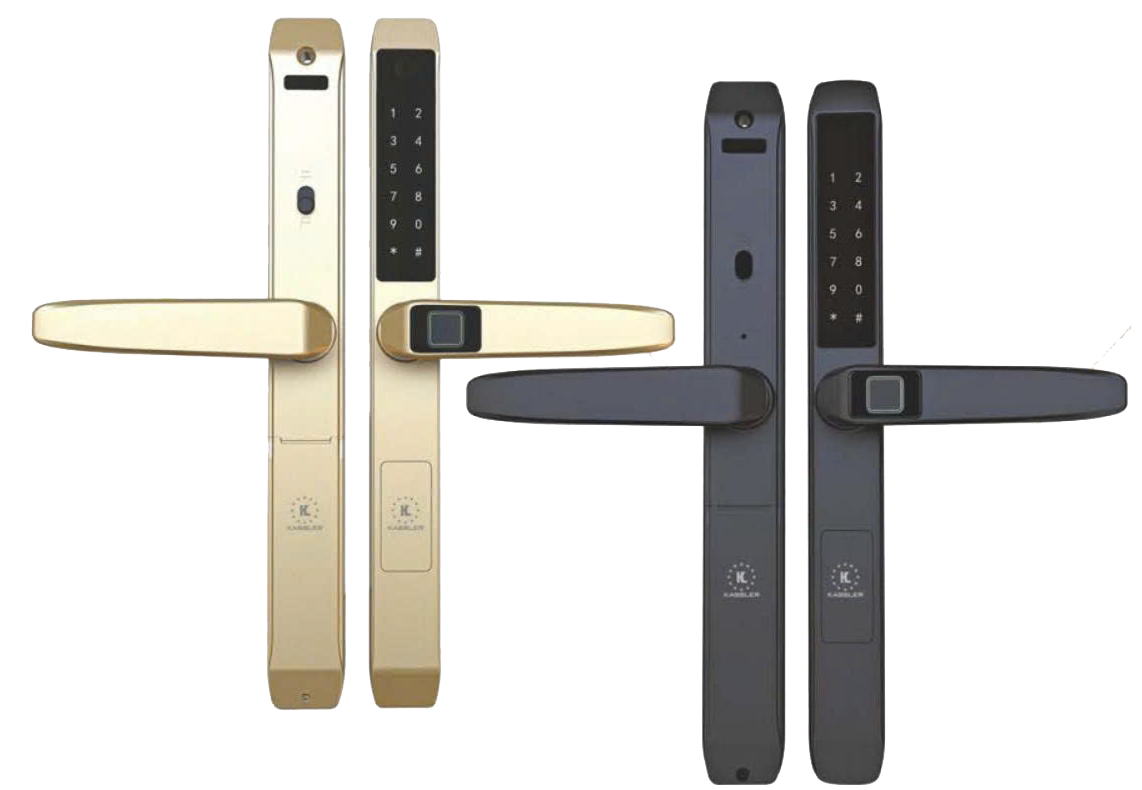 Khóa cửa nhôm Kassler KL-599TD AA có 2 màu sắc